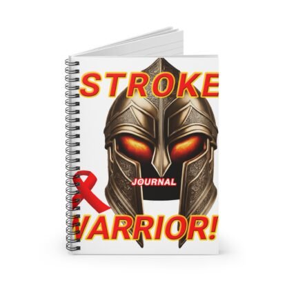 Stroke -warrior-Journal-Spiral Notebook - Ruled Line - Image 2