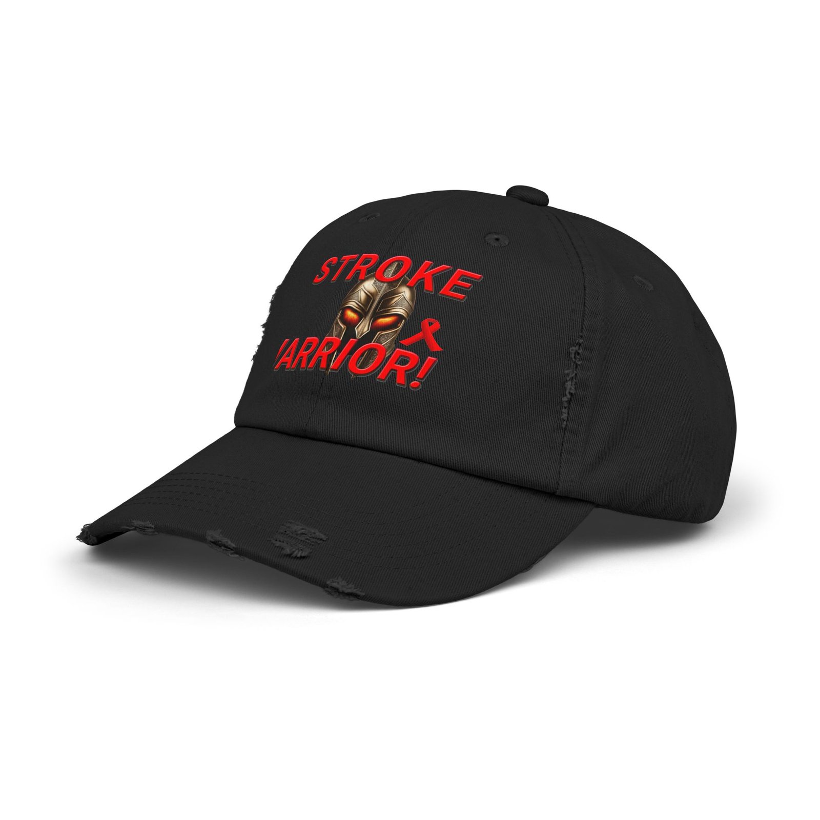 Stroke-Survivor-Stroke-Warrior-Unisex- Distressed Cap - Image 6