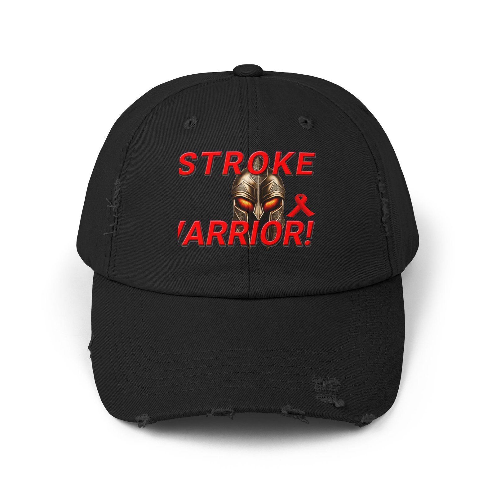Stroke-Survivor-Stroke-Warrior-Unisex- Distressed Cap - Image 5