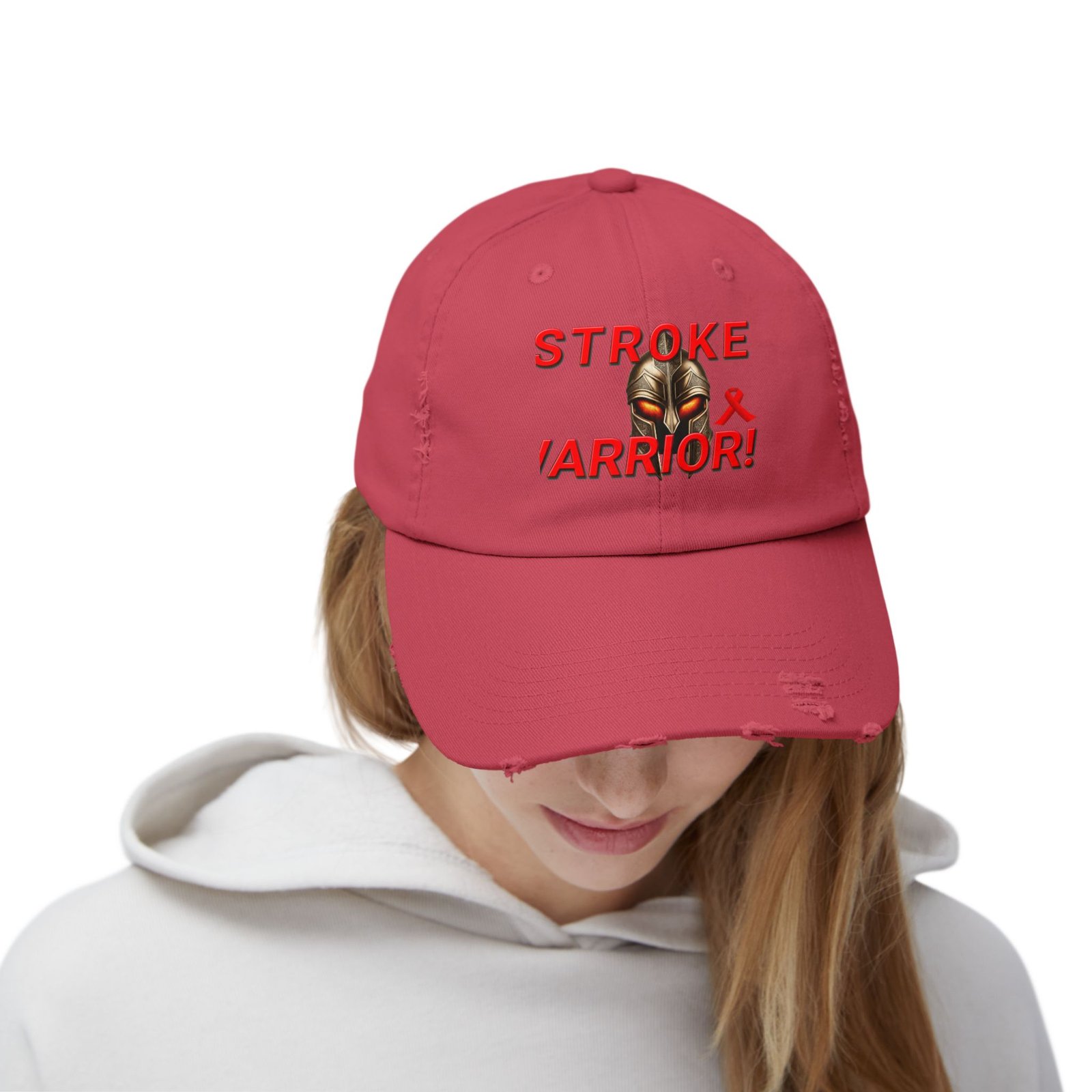 Stroke-Survivor-Stroke-Warrior-Unisex- Distressed Cap - Image 32