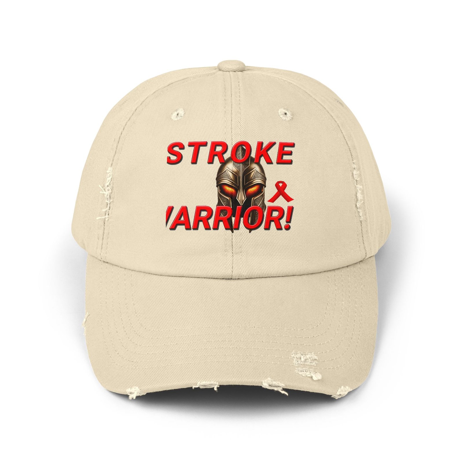 Stroke-Survivor-Stroke-Warrior-Unisex- Distressed Cap
