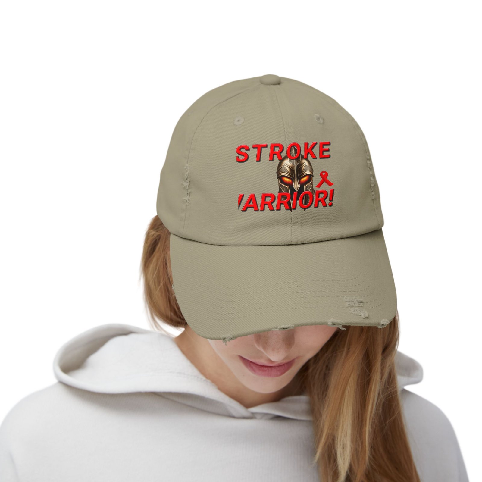 Stroke-Survivor-Stroke-Warrior-Unisex- Distressed Cap - Image 16