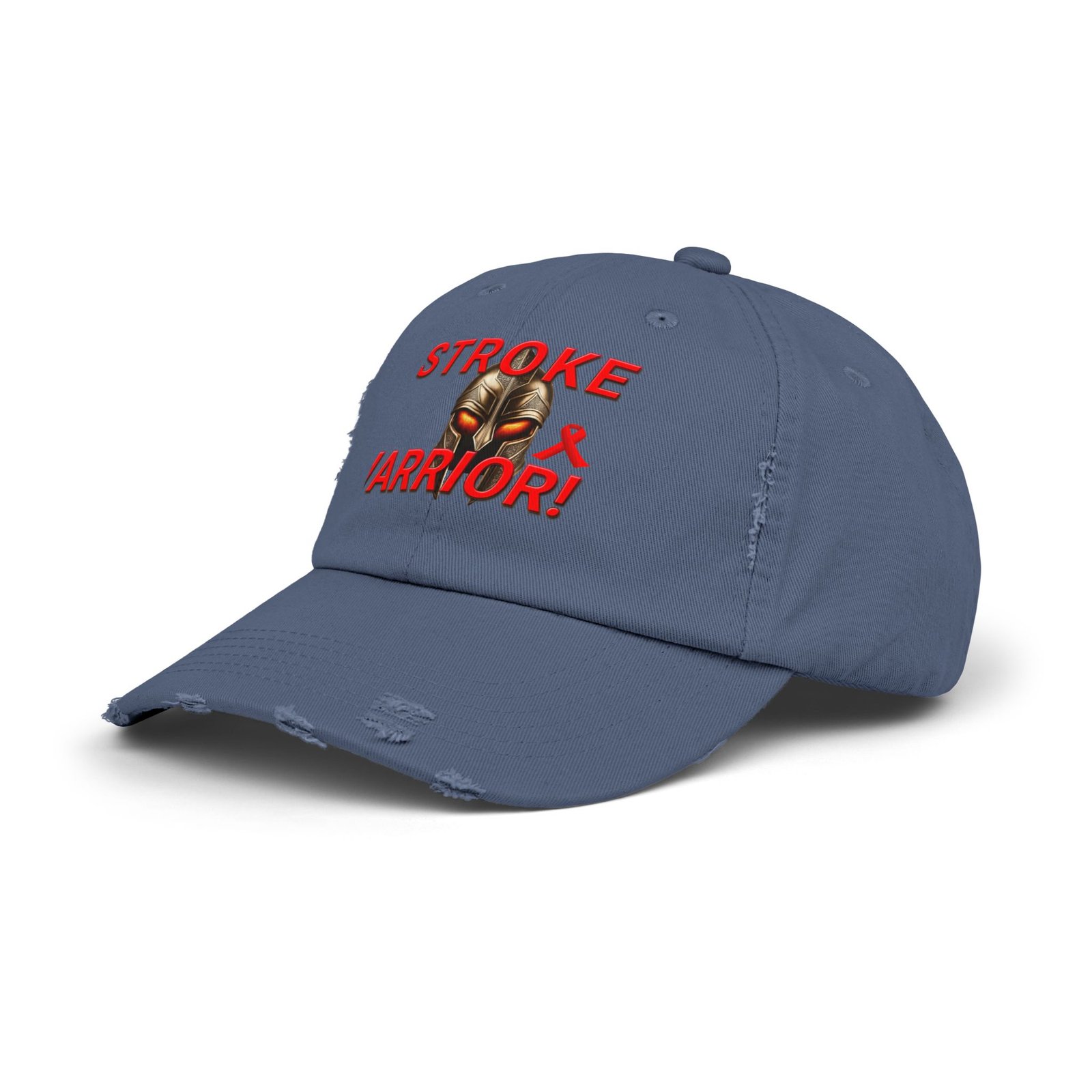 Stroke-Survivor-Stroke-Warrior-Unisex- Distressed Cap - Image 18