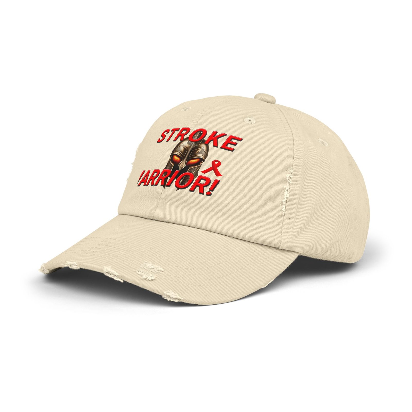 Stroke-Survivor-Stroke-Warrior-Unisex- Distressed Cap - Image 2