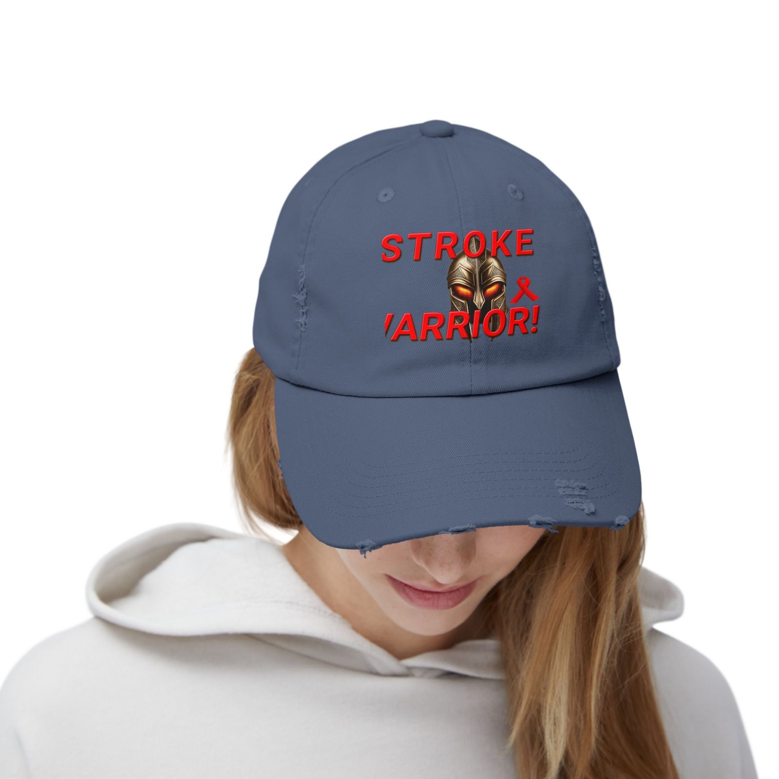 Stroke-Survivor-Stroke-Warrior-Unisex- Distressed Cap - Image 20