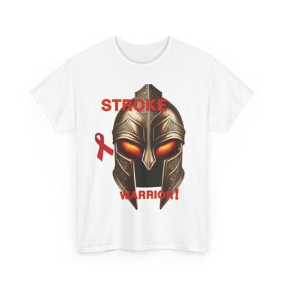 Stroke-Survivor-Stroke -Warrior -Unisex -Heavy -Cotton -Tee - Image 3
