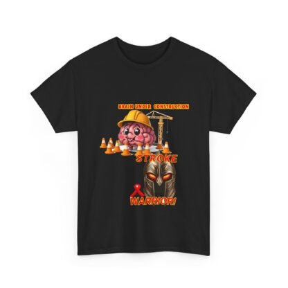 Stroke-survivor-gifts-brain-under-construction-Unisex- Heavy- Cotton- Tee - Image 7