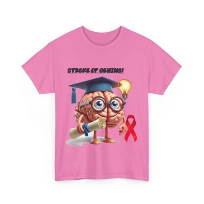 gifts-for-Stroke-survivors-stroke-of-genius-Unisex- Heavy- Cotton- Tee - Image 47
