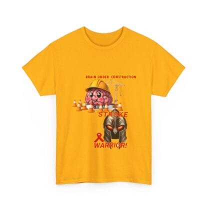 Stroke-survivor-gifts-brain-under-construction-Unisex- Heavy- Cotton- Tee - Image 11