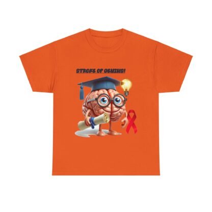 gifts-for-Stroke-survivors-stroke-of-genius-Unisex- Heavy- Cotton- Tee - Image 17