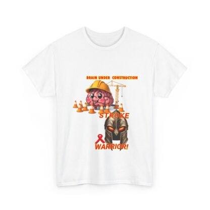 gifts-for-Stroke-survivors-stroke-of-genius-Unisex- Heavy- Cotton- Tee