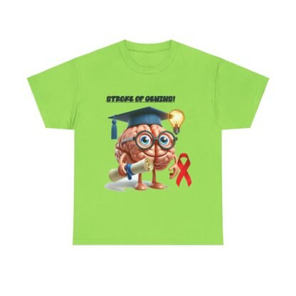gifts-for-Stroke-survivors-stroke-of-genius-Unisex- Heavy- Cotton- Tee - Image 25