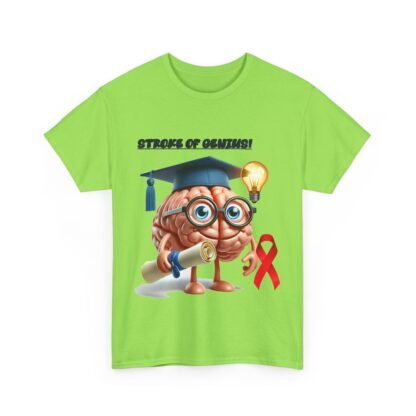 gifts-for-Stroke-survivors-stroke-of-genius-Unisex- Heavy- Cotton- Tee - Image 27