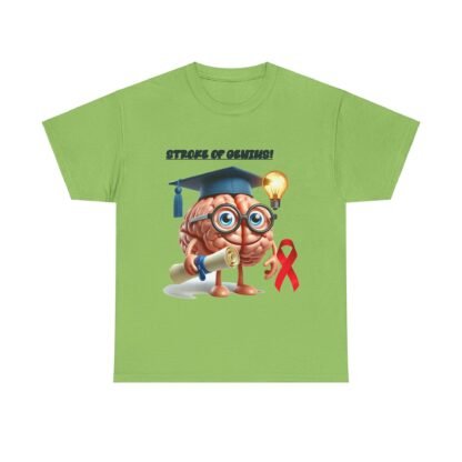 gifts-for-Stroke-survivors-stroke-of-genius-Unisex- Heavy- Cotton- Tee - Image 29