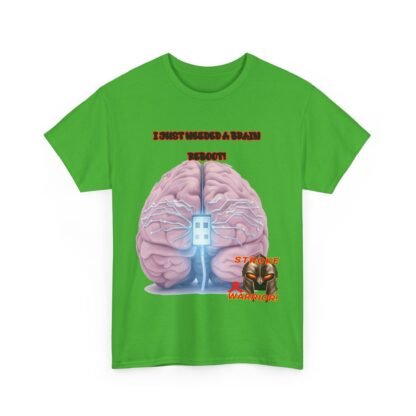 Stroke- survivors- gifts-brain-reboot-Unisex- Heavy- Cotton- Tee - Image 15