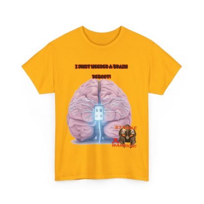 Stroke- survivors- gifts-brain-reboot-Unisex- Heavy- Cotton- Tee - Image 11