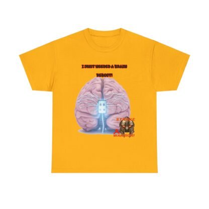 Stroke- survivors- gifts-brain-reboot-Unisex- Heavy- Cotton- Tee - Image 9