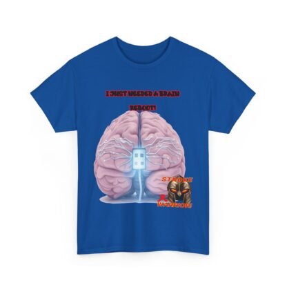 Stroke- survivors- gifts-brain-reboot-Unisex- Heavy- Cotton- Tee - Image 43