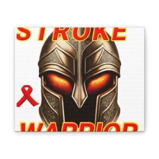 Stroke- Warrior- Canvas- Wall- Art- Canvas- Stretched- 0.75"