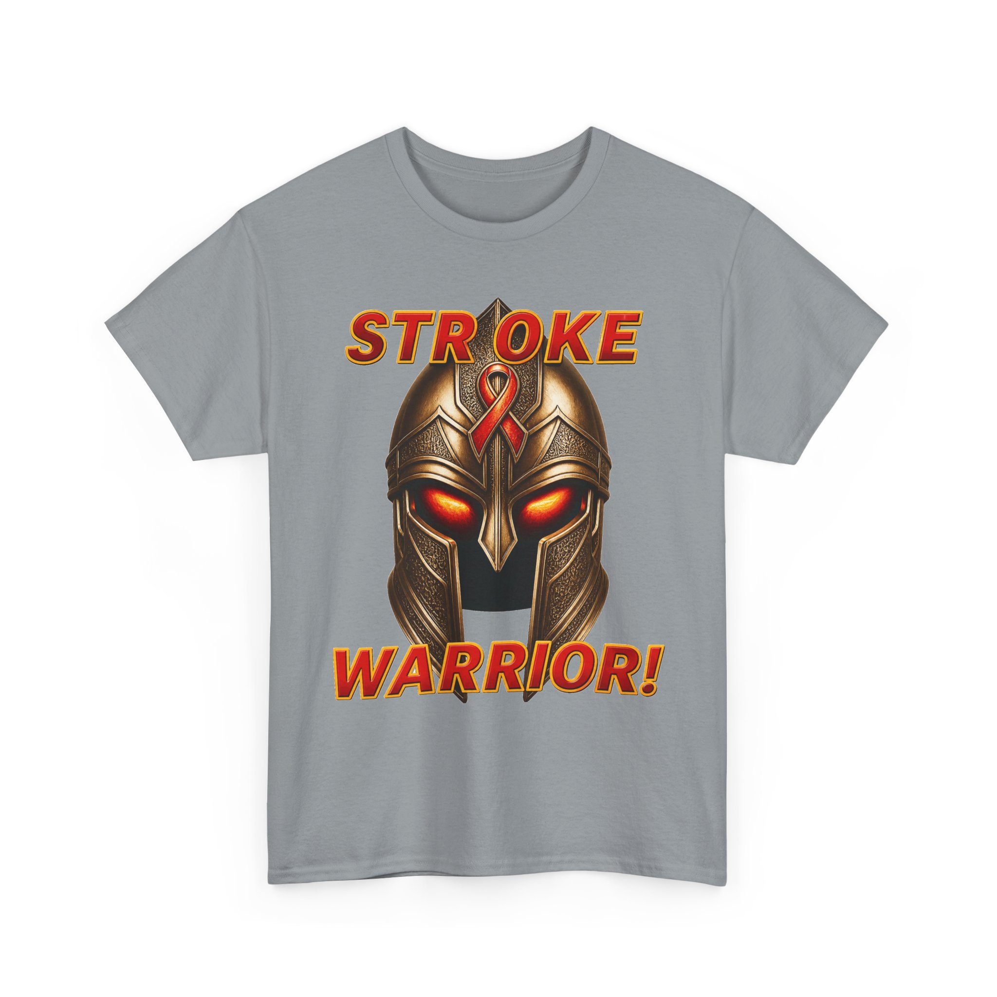Stroke warrior t-shirt-Unisex -Heavy- Cotton- T-shirt-for-stroke-survivors - Image 12