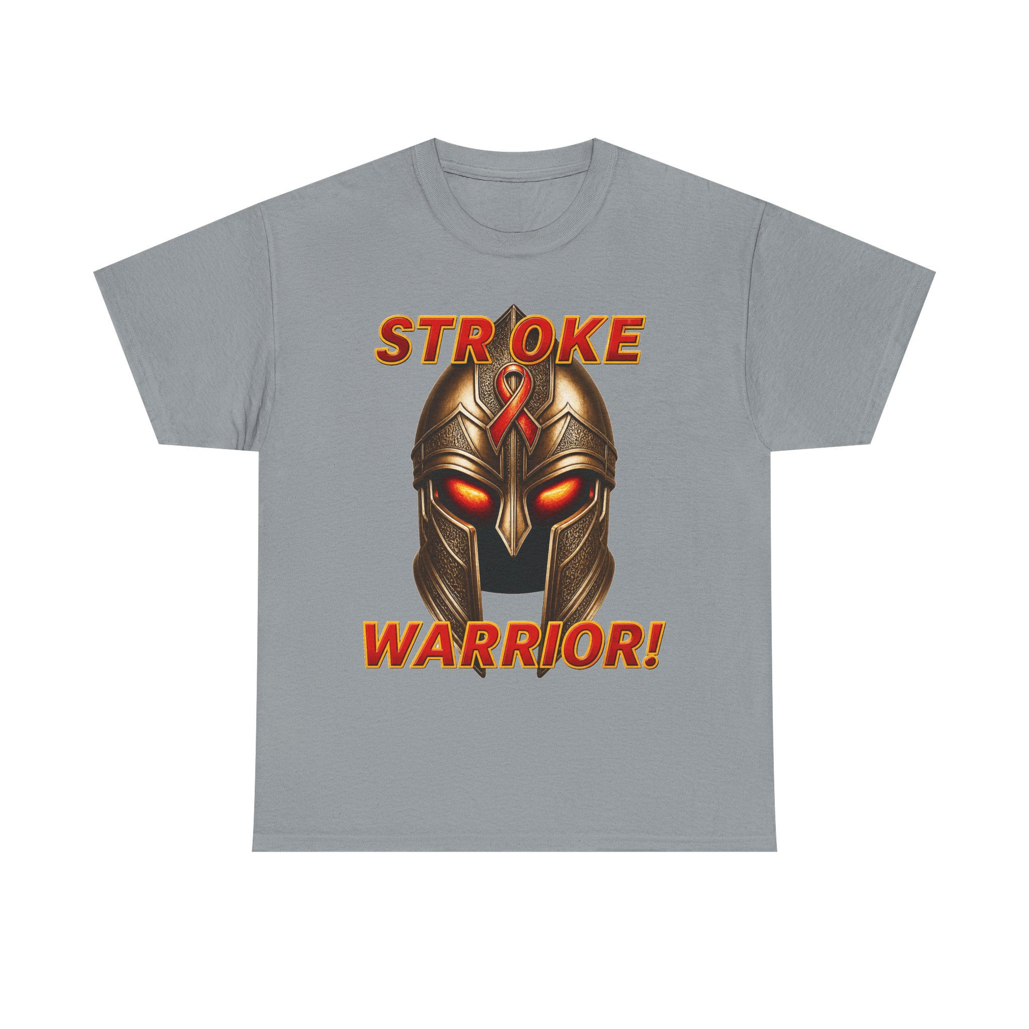 Stroke warrior t-shirt-Unisex -Heavy- Cotton- T-shirt-for-stroke-survivors - Image 10