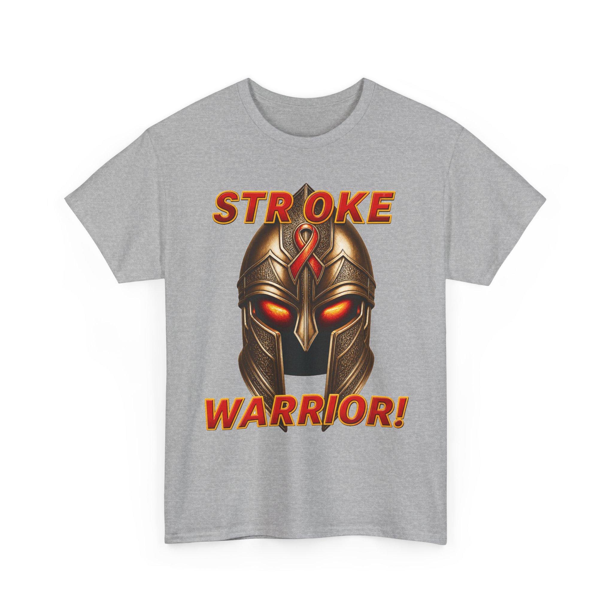 Stroke warrior t-shirt-Unisex -Heavy- Cotton- T-shirt-for-stroke-survivors - Image 20